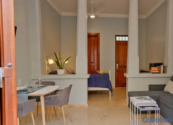 casas - Apartaestudio amueblado con patio y terraza en zona colonial 18