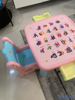 juguetes - Mesa educativa y silla  5