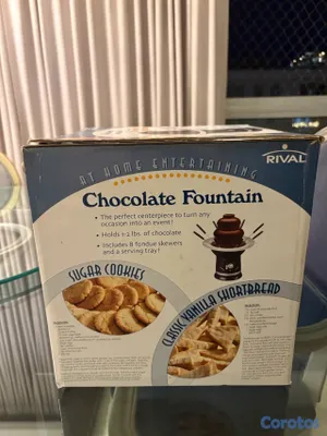 electrodomesticos - Fuente de Chocolate Rival Completa con Caja 2