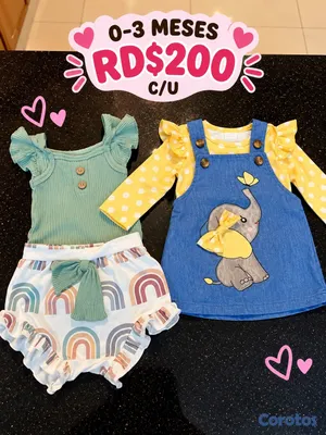 ropa y zapatos - 50+ piezas ropa niña 0-9 meses 3,500 2