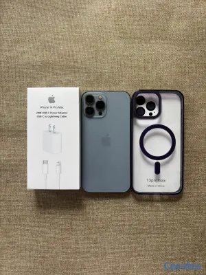 celulares y tabletas - iphone 13 pro max blue sierra 128 GB desbloqueado. 2