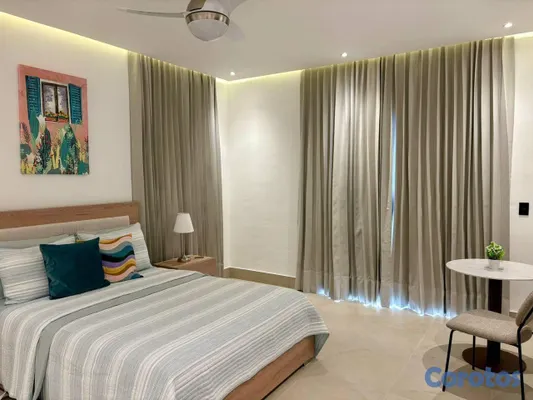 casas vacacionales y villas - Punta Cana Village: villa amueblada de 4 habitaciones con piscina 2
