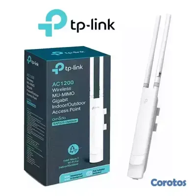 computadoras y laptops - ACCESS POINT TP-LINK WI-FI 5 (802.11AC) 1167 MBPS, DUAL-DUAL-BAND 2.4 GHZ Y 5 GH 4