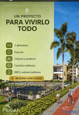 apartamentos - Venta de apartamentos a  pasos de San Isidro,fideicomiso Asociacion Popular. 3