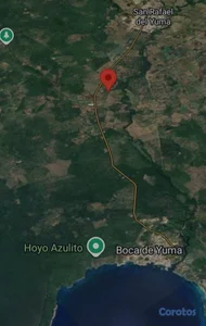 Solar disponible a poco minutos de playa boca de y