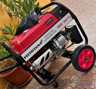 Planta eléctrica 5500W gasolina GX160 honda 4 tiempo Con encendido eléctrico 