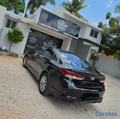 carros - HYUNDAI SONATA NEW RISE 2018 NEGRO GASOLINA 7