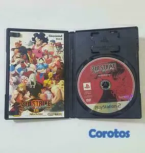 consolas y videojuegos - Street Fighter III: 3rd Strike de PlayStation 2  2