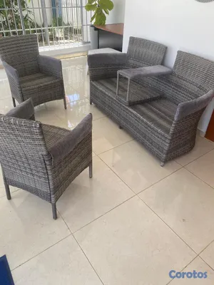 muebles y colchones - Oportunidad Muebles de terraza color gris 4