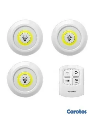 decoración y accesorios - LUZ LED CON CONTROL REMOTO JUEGO DE 3 ZDWJ-210 2
