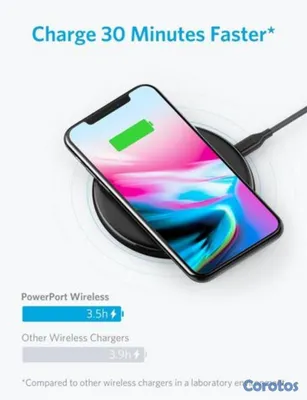 otros electronicos - CARGADOR INALÁMBRICO PARA CELULARES ANKER, 5W 2