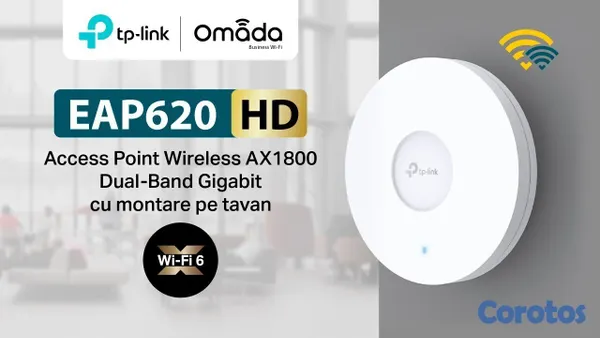 accesorios para electronica - ACCESS POINT TP-LINK AX1800, WIFI 6. HASTA 1201 MBPS EN 5GHZ Y 574 MBPS  6