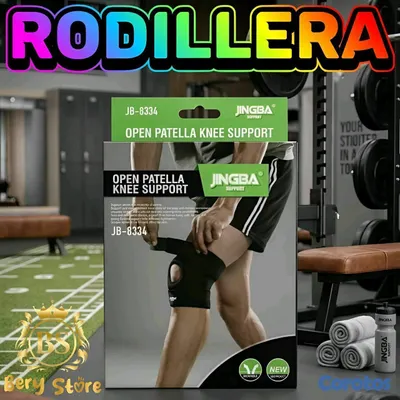 hobby y coleccion - RODILLERA ORTOPÉDICA DEPORTIVA AJUSTABLE | RODILLERA CON RÓTULA ABIERTA.  5