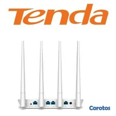 otros electronicos - ROUTER WIRELESS TENDA F6, 300MBPS - 4 ANTENAS BANDWITH CONTROL 2