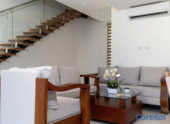 casas vacacionales y villas - Villa Completamente Amueblada con Piscina 6