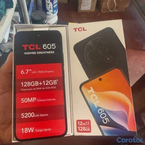 Celular TCL 605 de 128gb y 4+8 (12gb) Dual Sim Nue