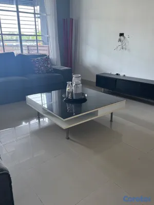 muebles y colchones - MESA DE CENTRO CUADRADA 2
