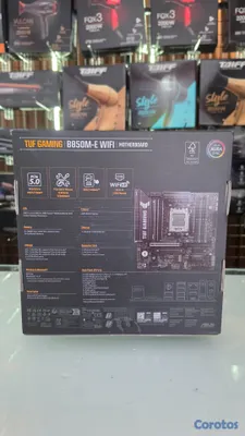 computadoras y laptops - MotherBoard Asus Tuf Gaming B850M-E AM5 DDR5 Wifi  2