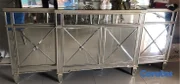 muebles y colchones - Credenza de madera importada