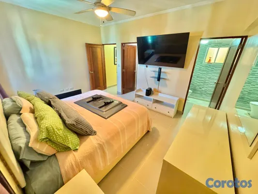 apartamentos - APARTAMENTO AMUEBLADO EN VENTA – EVARISTO MORALES  11