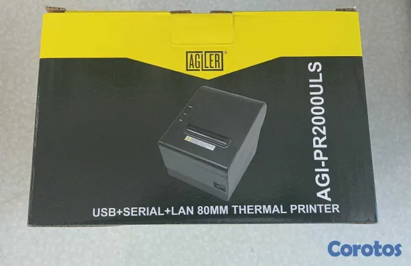 impresoras y scanners - PRINTER TERMICO PUNTO DE VENTA AGILER USB LAN  2