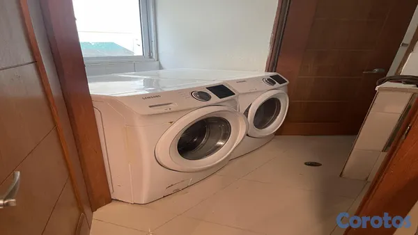 apartamentos - Alquilo apto amueblado en Evaristo Morales 5