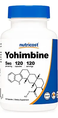 Salud y Equipamiento Médico - Nutricost Hcl 5 Mg, 120 Capsulas Yohimbina Fuerza Extra 2