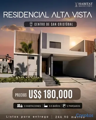 casas - . Residencial Alta Vista |Casas Exclusivas con Patio, Terraza y Marquesina Doble 7