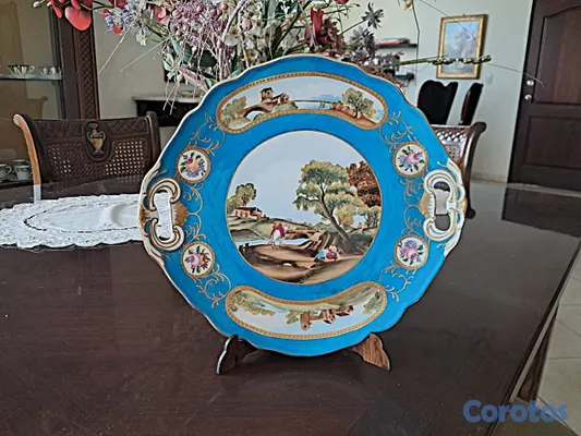 decoración y accesorios - Plato decorativo de Sèvres, Francia, 2