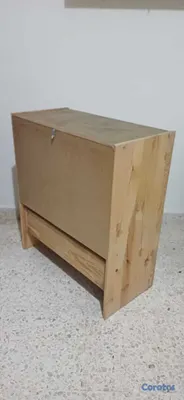 muebles y colchones - Gavetero IKEA Rast en Pino, personalizado, pintado 3