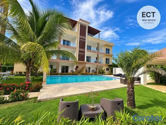 apartamentos - Apartamento 2 hab. con jardín en Playa Bonita, Las Terrenas — amueblado 17