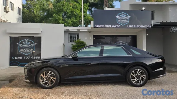 carros - HYUNDAI GRANDEUR 2023 NEGRO 4