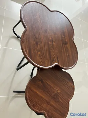 muebles y colchones - Mesa de centro tipo flor  2
