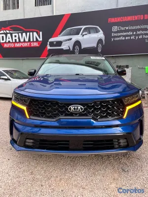 jeepetas y camionetas - KIA Sorento 2021 SX panorámica asiento en capitán 3 fila de asientos  10