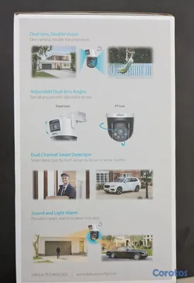 camaras y audio - Cámara de Seguridad Dahua Wi-Fi 6 Doble Lente 3+3 MP para Exterior – 360° 2