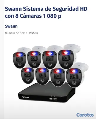camaras y audio - SET DE CÁMARA HD SWAN  8 CÁMARAS  2