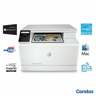 impresoras y scanners - MULTIFUNCIONAL LASER A COLOR  HP LASERJET modPROM183NW WI-FI  IMPRIME,COPIA,ESCA 2