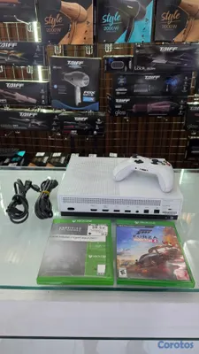 consolas y videojuegos - Xbox One S con su control mas dos juegos 2