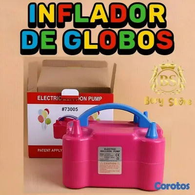 accesorios - 🛑 INFLADOR ELÉCTRICO DE GLOBOS - VEJIGAS. - TOTALMENTE NUEVA. BOMBITA ELÉCTRICA 2