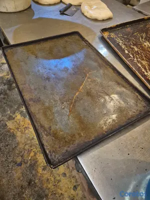 equipos profesionales - Bandejas de panadería de aluzinc  2