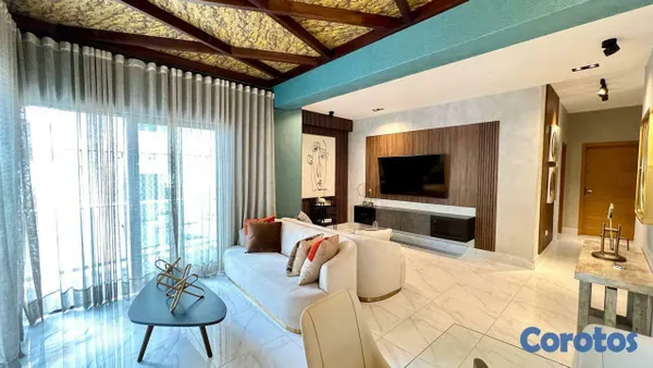 apartamentos - Apartamento de 2 hab en piso alto en Piantini ID: 3419 2
