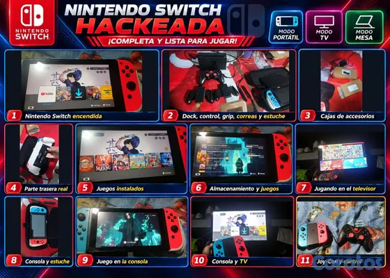 consolas y videojuegos - Vendo Nintendo swich Magica 3