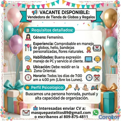 empleos disponibles - Personal para bandejas personalizadas 3