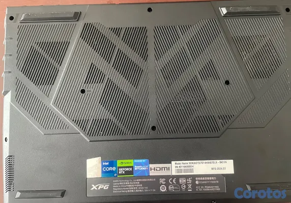 computadoras y laptops - XPG LAPTOP GAMER RTX 4070 9