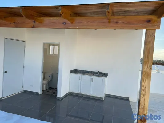 apartamentos - HERMOSO APARTAMENTO CON TERRAZA PRIVADA EN ALQUILER 3