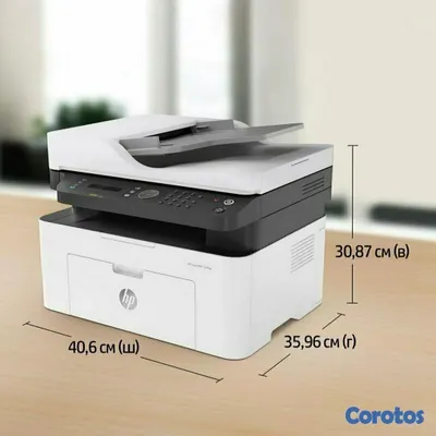 impresoras y scanners - MULTIFUNCIONAL LASER HP BLANCO Y NEGRO MFP M137FNW IMPRESOR,ESCANER,COPIA, WI-FI 2