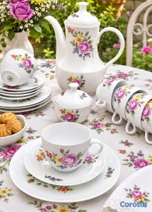 Hermosa Vajilla Kahla Alemana para Café. 