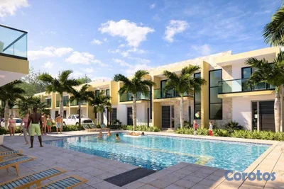 Townhouses en Venta en Boca Chica, 2 Habitaciones