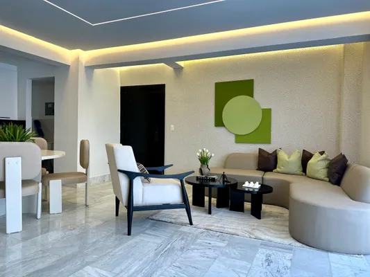 apartamentos - Pisl alto de renta amueblada en La Esmeralda, Santiago 4