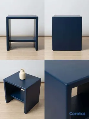 muebles y colchones - 🪵 Mesa de Noche / Auxiliar en Caoba Centenaria Pes 6